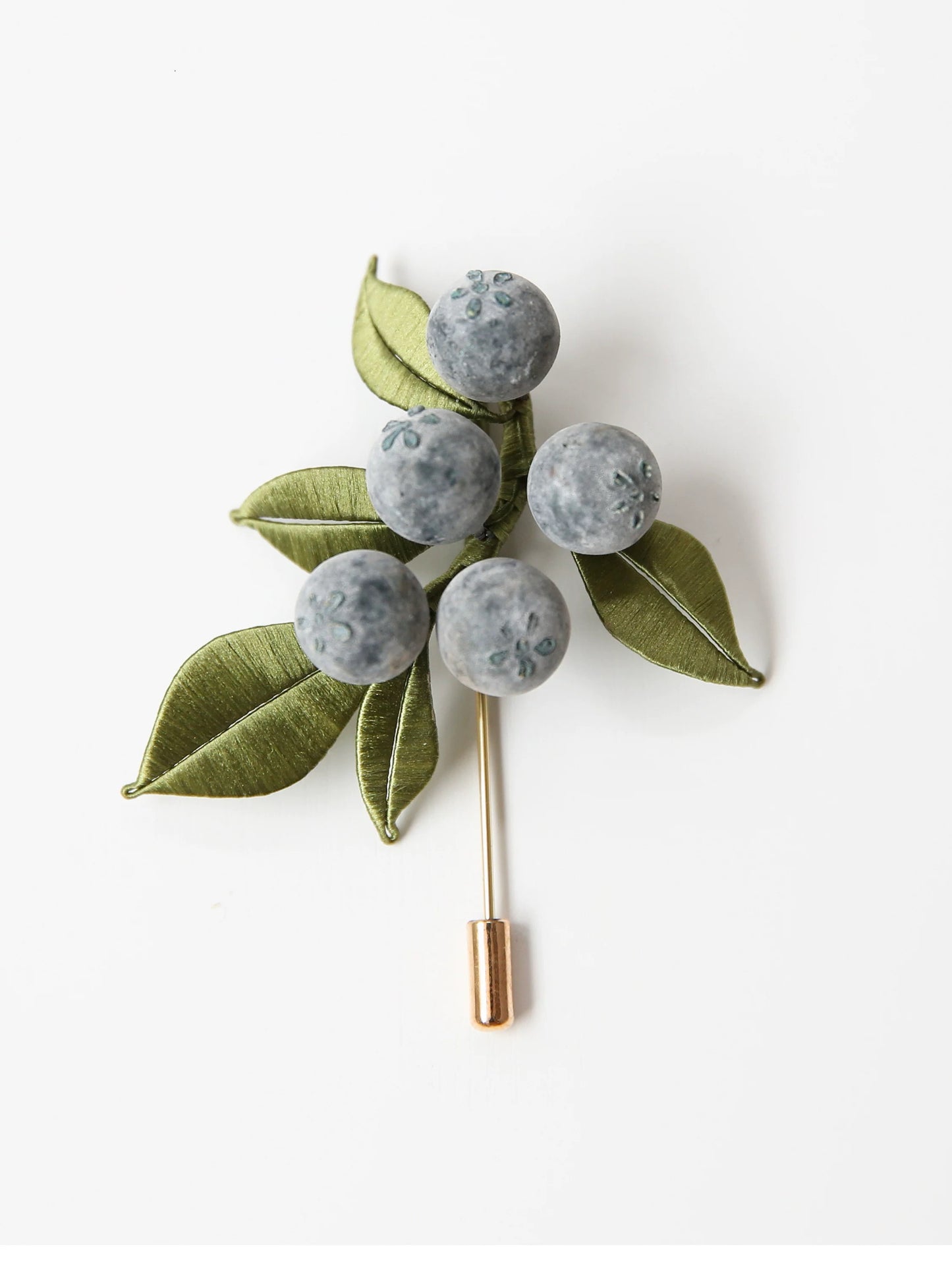 Summer Grove - Handmade Silk Pin