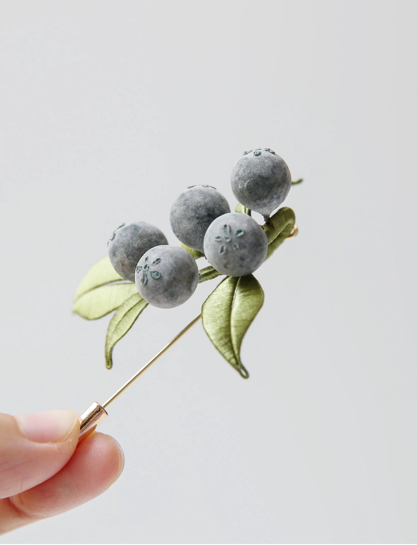 Summer Grove - Handmade Silk Pin